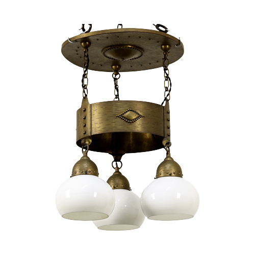 Antieke Art-Deco Hanglamp