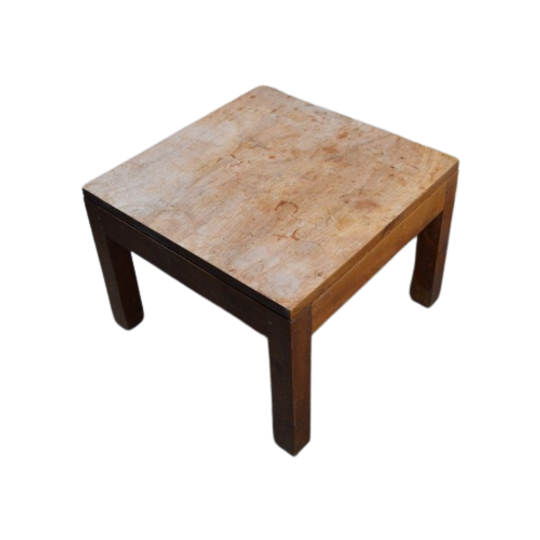 Salontafel Teakhout Vierkant 1