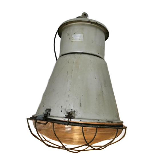 Vintage Industriële Lamp, Fabriekslamp, Hanglamp 1