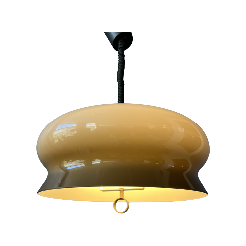 Space Age Hanglamp | Vintage Licht | Herda | Mushroom Lamp | Moderne Verlichting Uit Het Midden