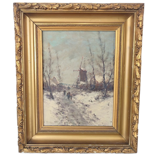 J. Giani - Winterlandschap 1