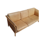 Leather Skalma 3 Seat Sofa / Model Asmara thumbnail 1