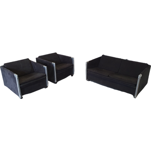 2 X Fauteuil 1 X Sofa Sz20/Sandwich. Ontwerp Van Claire Bataille En Paul Ibens Voor 'T Spectrum C