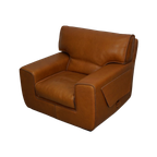 Roche Bobois Clubfauteuil In Tan/Cognac Nekleer thumbnail 1