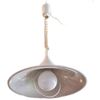 Vintage Heksenhoed Lamp Wit 70s thumbnail 1