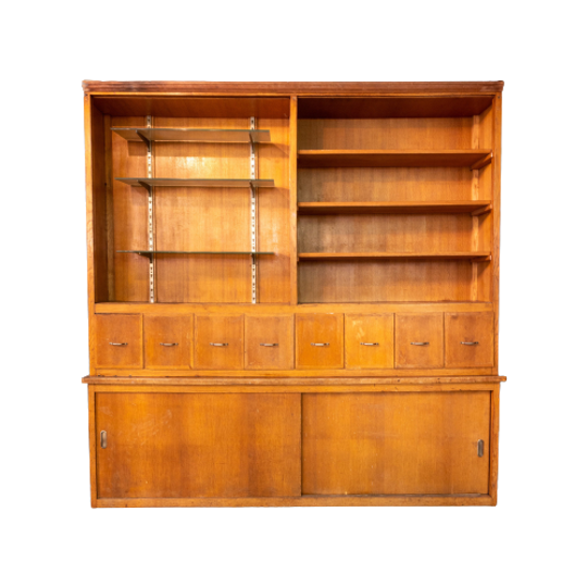 Vintage Haberdashery Grocery Cabinet Old Shop Interior, 1950s | Vintage Kast 1