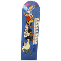 Enamel Thermometer - Limited Edition - Suske & Wiske - As New! - 'De Levende Toren'