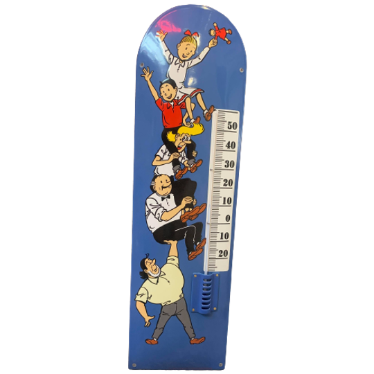 Enamel Thermometer - Limited Edition - Suske & Wiske - As New! - 'de Levende Toren' 1
