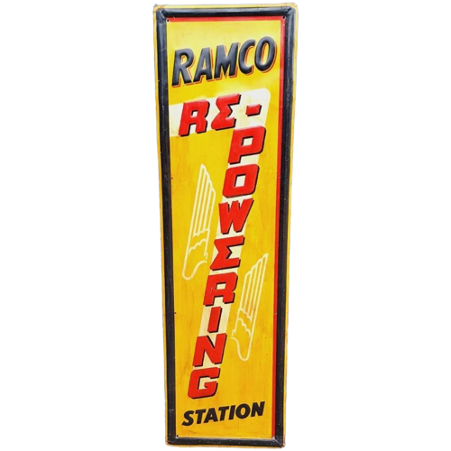 Originele Tinplate Usa, Ramco Re-Powering Station️⛽️