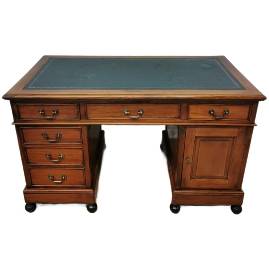 Mahonie Houten Engels Notarisbureau, Bureau, Thuiswerkplek, Buro 1