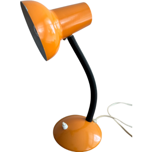 Vintage Oranje Bureaulamp