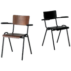 Retro Eetkamerstoelen Nieuw Schoolstoelen Armstoel Prijs Ps thumbnail 1
