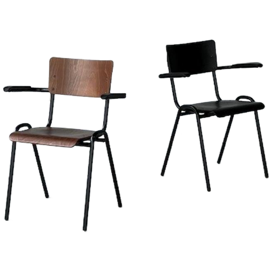 Retro Eetkamerstoelen Nieuw Schoolstoelen Armstoel Prijs Ps 1