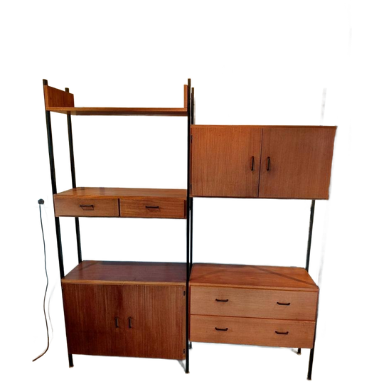 Vintage Simplalux Modulair Wandmeubel 1