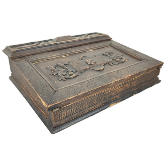 Antiek Houten Schrijfkistje 1