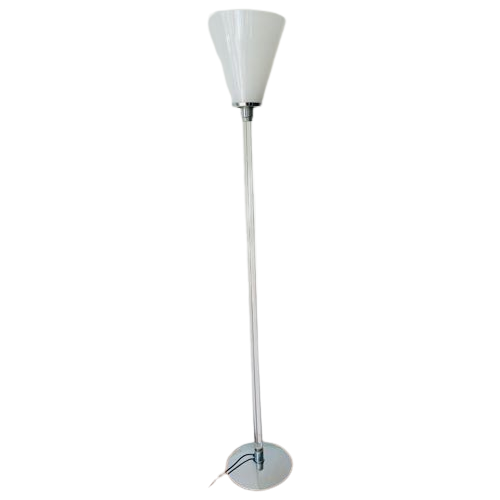 Ingo Maurer M Design Lamp. Transparante Vloerlamp. Unieke Staande Design Lamp. Maurer.