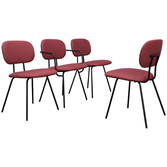 4x Pi Dining Chair By Richard Hutten For Puik Design 1
