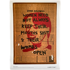 Monica Sjöö, Women Need Not Always Keep Their Mouths Shut thumbnail 1