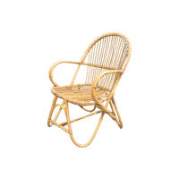 Vintage Rotan Fauteuil