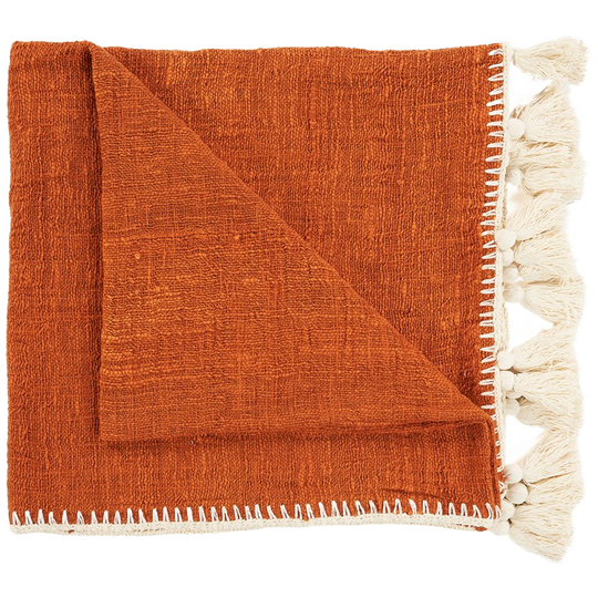 Bazar Bizar | De Stitch Bedsprei - Terracotta 1
