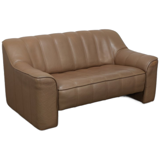 Leather 2-seater Sofa Ds-44 By De Sede, 1970s Switzerland 1