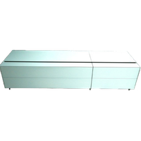 Spectral Cocoon Wandmeubel - Laag En Wit - Voor O.a. Audio En Tv - In Optimale Staat