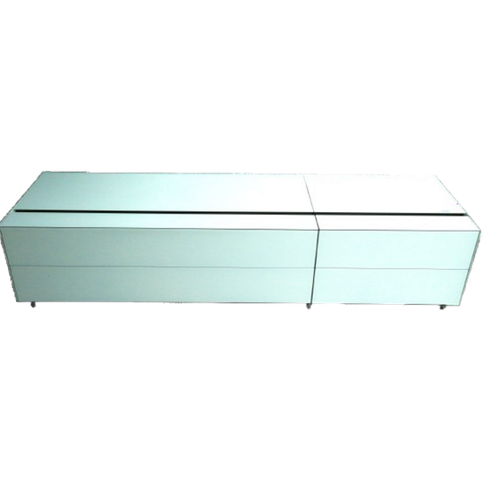 Spectral Cocoon Wandmeubel - Laag En Wit - Voor O.a. Audio En Tv - In Optimale Staat 1