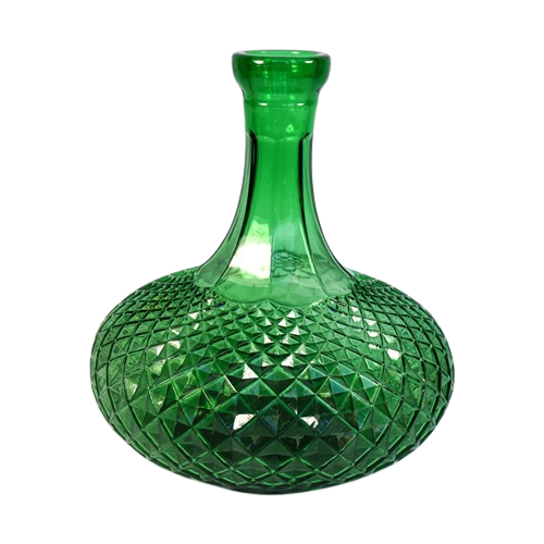 Vintage Vaas Glas Groen