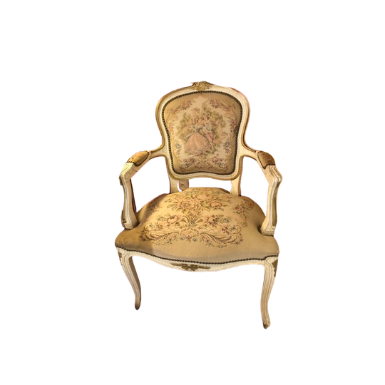 Fauteuil Cabriolet Louis Xvi (france) 1