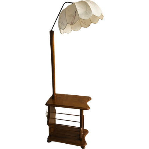 Vintage Lamp Met Tafeltje