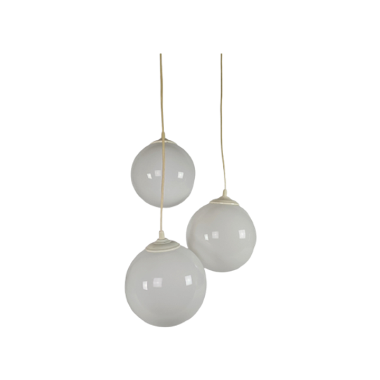 Woja Stijl - Cascade Space Age Verlichting - Opaline - 1970's 1