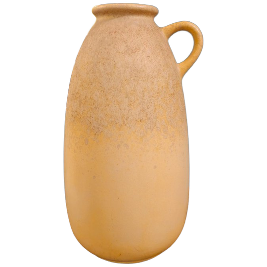 Vintage West Germany Vloervaas Oorvaas Beige 1