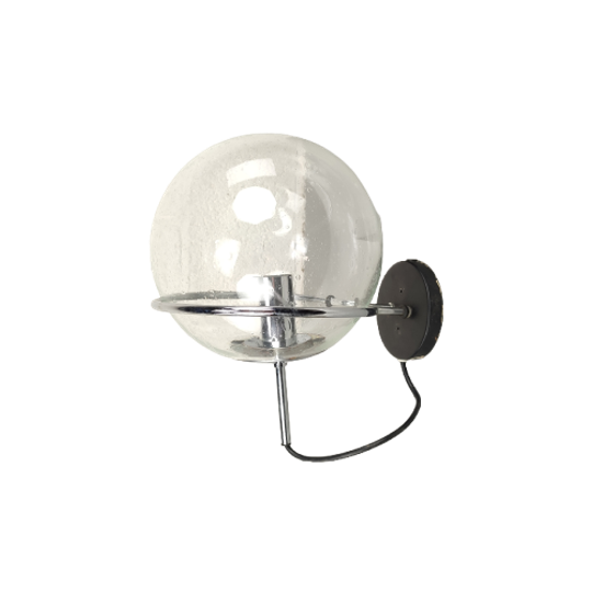 Glazen Basket-bol Wandlamp Raak Amsterdam 1