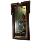 Antieke Art Deco Wandspiegel thumbnail 1