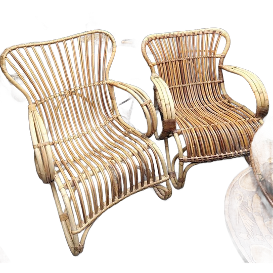 Rotan Fauteuils, Set (belse) 1