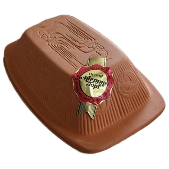 Vintage Schlemmer Topf Terracotta Braadpan. 1