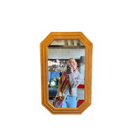 Spiegel Olympe Eikenhout Vintage