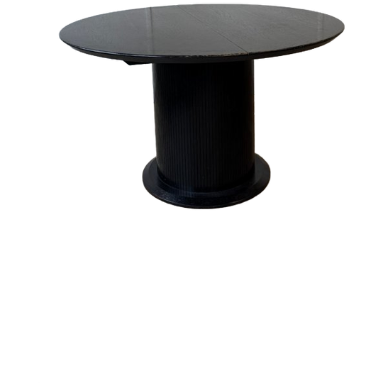 Zwarte Ronde Eettafel 1