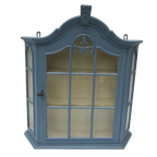 Vitrinekast In Blauw thumbnail 1