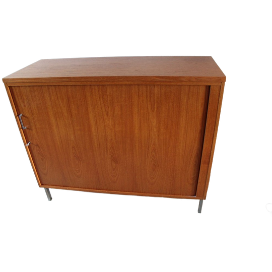 Vintage Eeka Tambourkast – Teak Roldeur 1