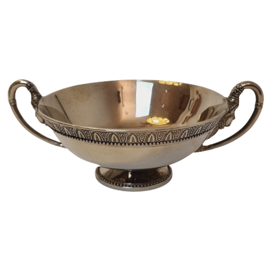 Verzilverde Luxe Schaal 1