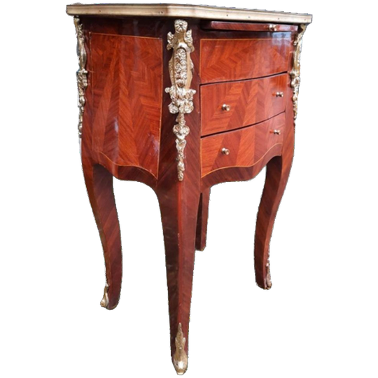 Fraai Ladekastje / Bijzettafel / Haltafel Louis Xvi Stijl. 1
