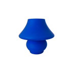 Blauw Glazen Mushroom Lampje Vintage Lamp thumbnail 1