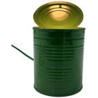 Vintage Groene Tin Can Lamp, Ad Van Berlo, Vrieland Design, 1980's thumbnail 1