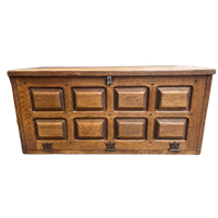 Vintage Brutalist Kast / Klepkast In Spaanse Stijl
