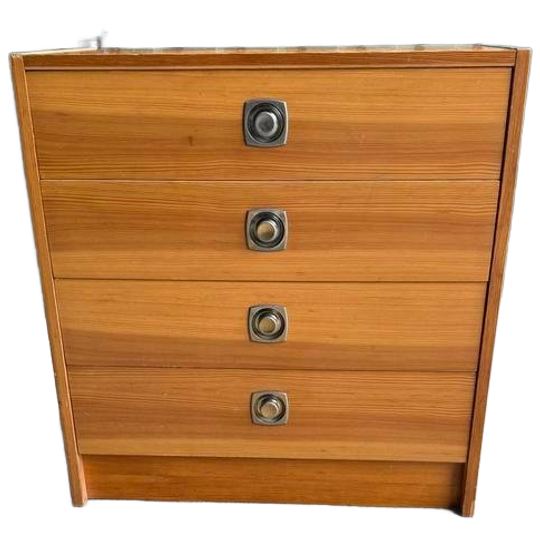 Vintage Zweedse Ladekast Jaren 70 1