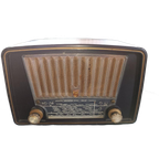 Antieke Radio Philips Bakelieten Buizenradio Bx230U - 1953/4 thumbnail 1