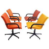 Artifort Bureaustoelen Oranje Setprijs Ploegstof