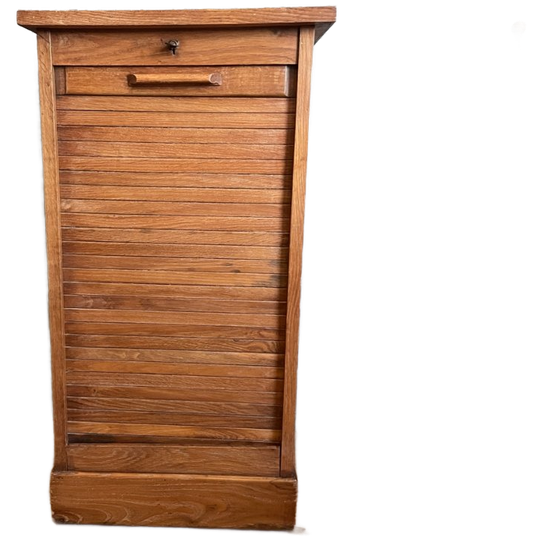 Rolluikkast Archiefkast Muziekkast Art Deco 1930 Frans 1