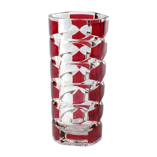 Vintage Vaas Glas Rood – Luminarc 1